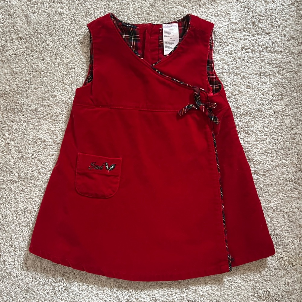 vintage Izod christmas dress